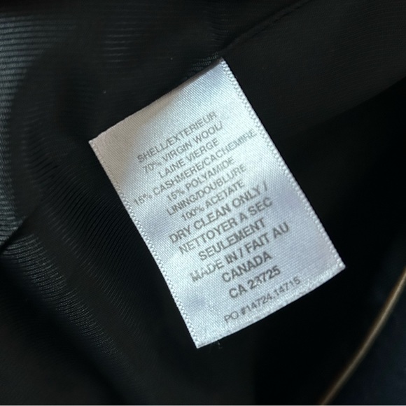 ❗️SOLD❗️Aritzia Babaton wool cashmere winter coat - Picture 4 of 6